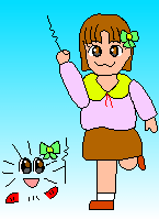 ANSoftマスコット リヱちゃん